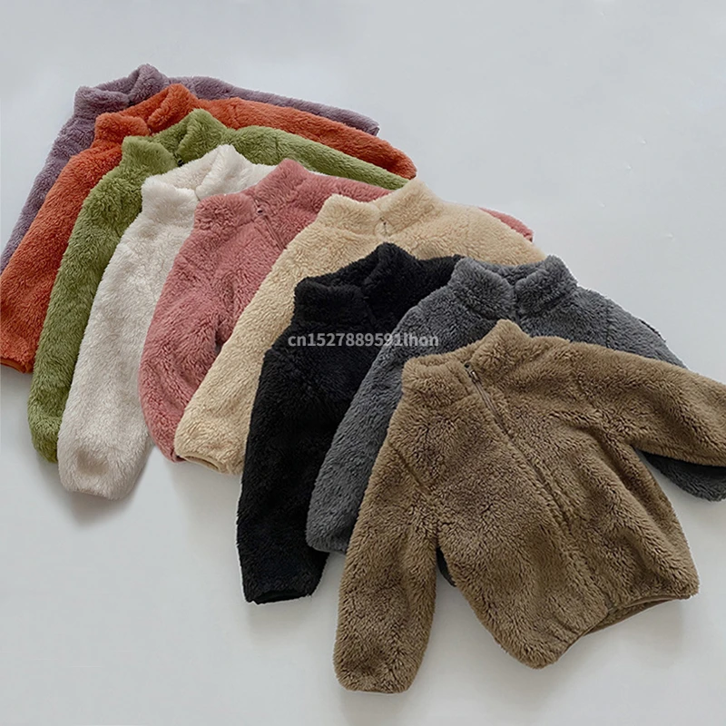 Winter Clothing For 1 Year Old Girl - 子供の冬コート 2025 新しい子供アウター少年暖かいフリースジャケット女の赤ちゃんジャケット秋春子供服