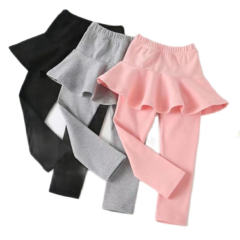 Winter Clothing For 1 Year Old Girl - 子供スカートレギンス春秋レギンス女の子のための綿ベビーパンツ子供ズボンティーンエイジャーレギンス服 2-9 歳
