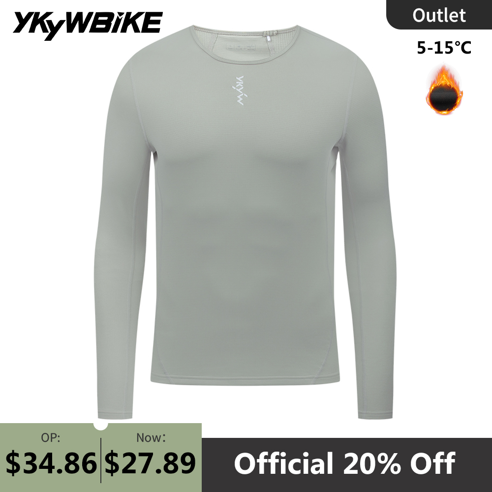 Thermal Base Layer - YKYWBIKE メンズ サイクリング ベースレイヤー 冬 秋