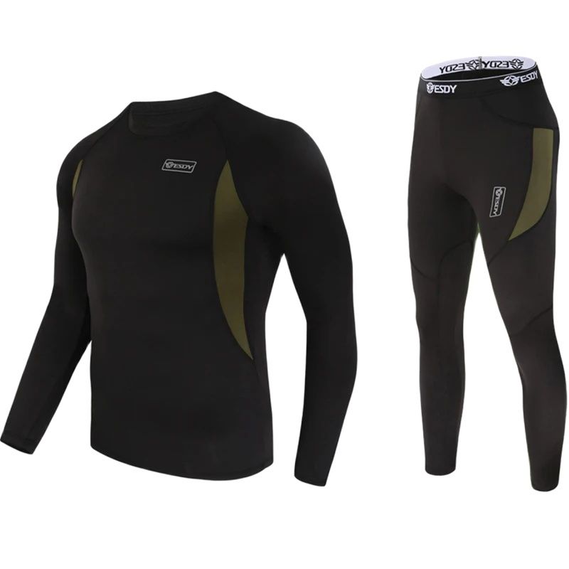 新しい冬サーマルフリースサイクリングベースレイヤー通気性レー - Thermal Base Layer のレビューと価格