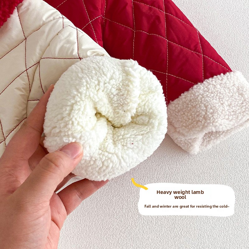 子供用新年服2025年新作冬物男の子刺繍入り漫画風ぬいぐるみ - Winter Clothing Baby のレビューと価格