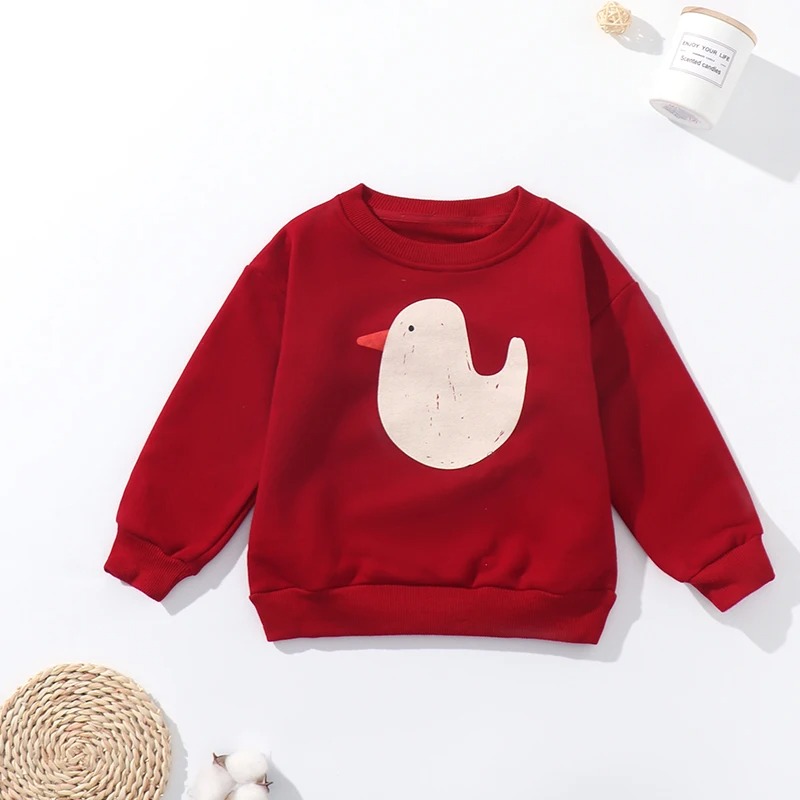 韓国イン 2024 子供の秋冬長袖 O ネックトレーナーかわ - Winter Clothing For 1 Year Old Girl のレビューと価格