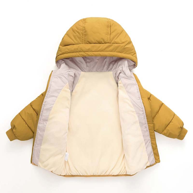 カジュアルベビーガールズ冬服キッズライトダウンコートフード付 - Winter Clothing For 1 Year Old Girl のレビューと価格