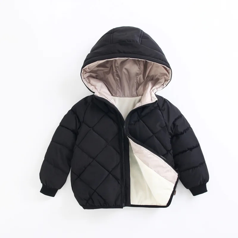 カジュアルベビーガールズ冬服キッズライトダウンコートフード付 - Winter Clothing For 1 Year Old Girl のレビューと価格