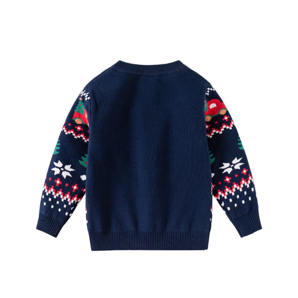 新年クリスマスセーター子供用カープリントスウェットシャツ男の - Winter Clothing For 1 Year Old Girl のレビューと価格