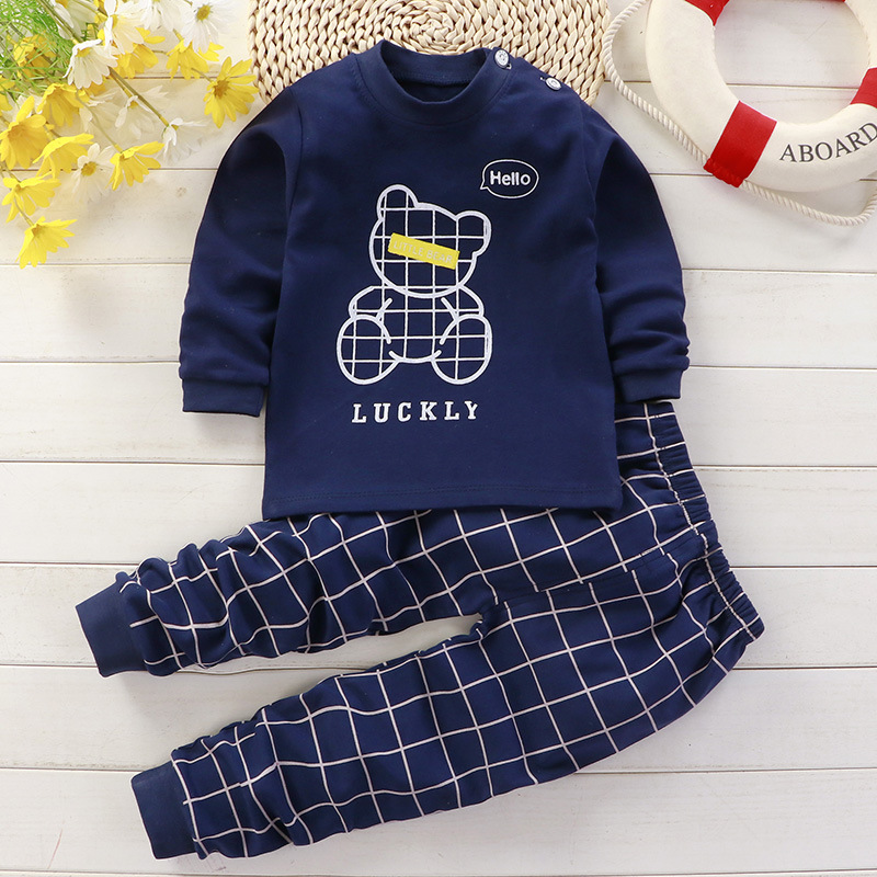 0〜5歳の女の子のための綿のパジャマ,カジュアル,新生児,漫 - Winter Clothing For 1 Year Old Girl のレビューと価格