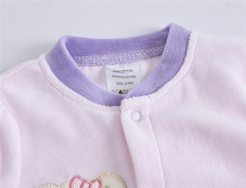 Kavkas 女の赤ちゃん服長袖綿冬暖かいロンパースクマ固体 - Winter Clothing For 1 Year Old Girl のレビューと価格