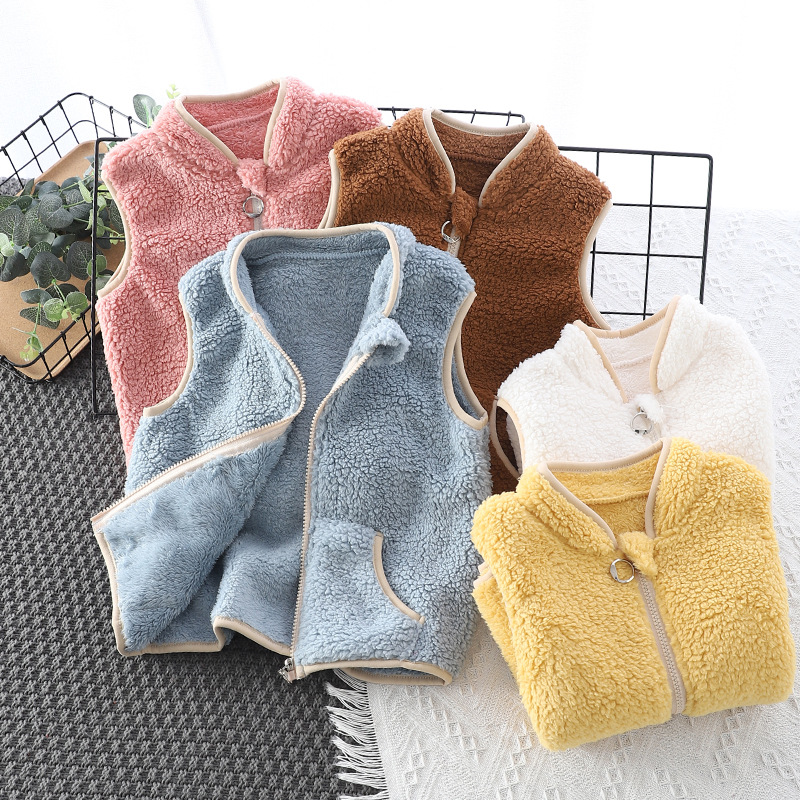 男の子フランネルベスト子供服 2024 秋冬ファッション子供 - Winter Clothing For 1 Year Old Girl のレビューと価格