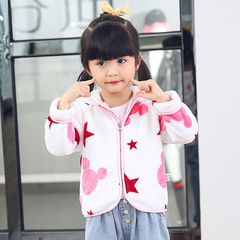 子供のフランネルフード付きジャケット,小さな女の子の服,幼児 - Winter Clothing For 1 Year Old Girl のレビューと価格