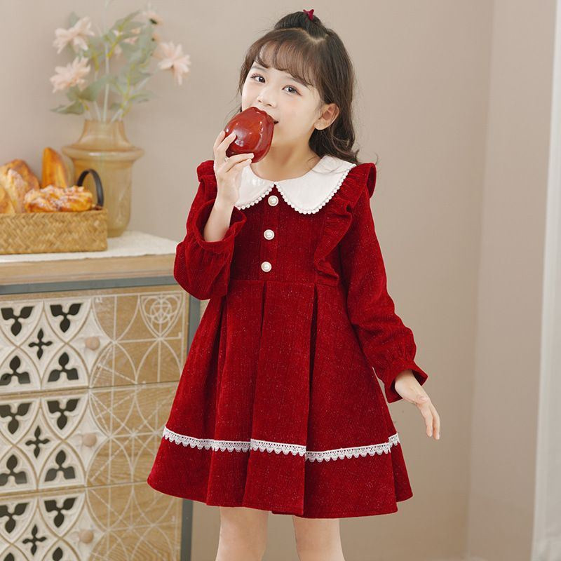 小さな女の子のための甘いドレス,プリンセスドレス,結婚式,誕 - Winter Clothing For 1 Year Old Girl のレビューと価格