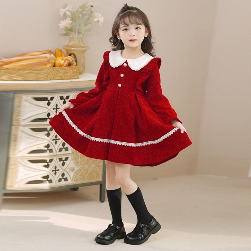 小さな女の子のための甘いドレス,プリンセスドレス,結婚式,誕 - Winter Clothing For 1 Year Old Girl のレビューと価格