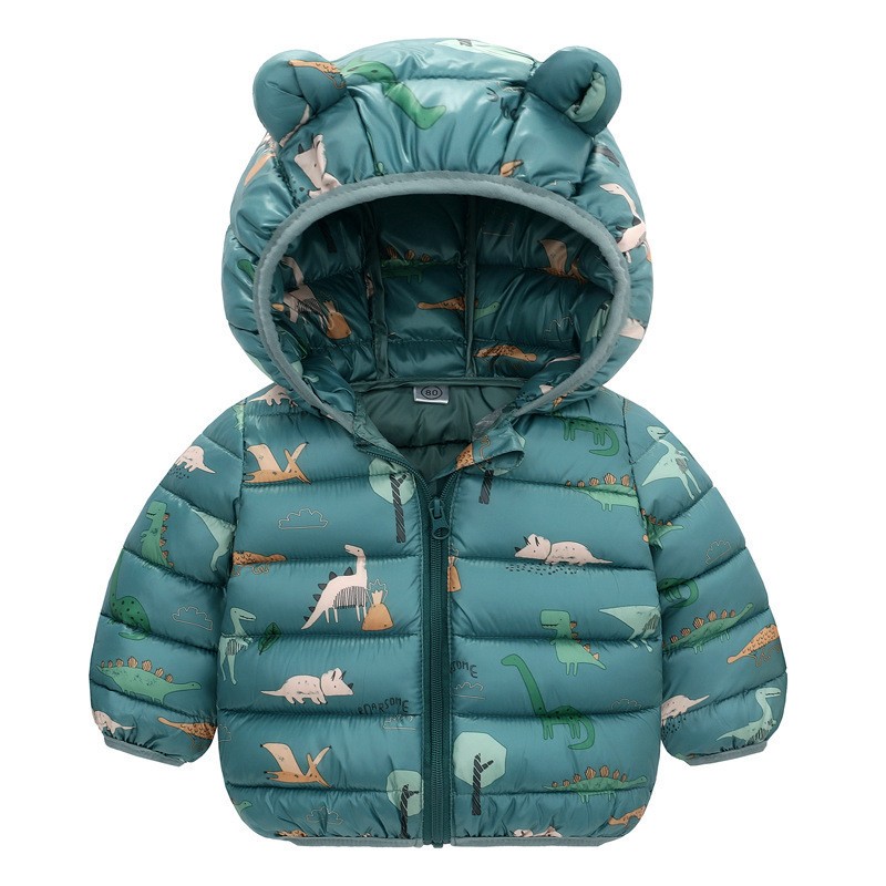 子供男の子ベビーフード付き軽量ダウンジャケット暖かい上着秋キ - Winter Clothing For 1 Year Old Girl のレビューと価格